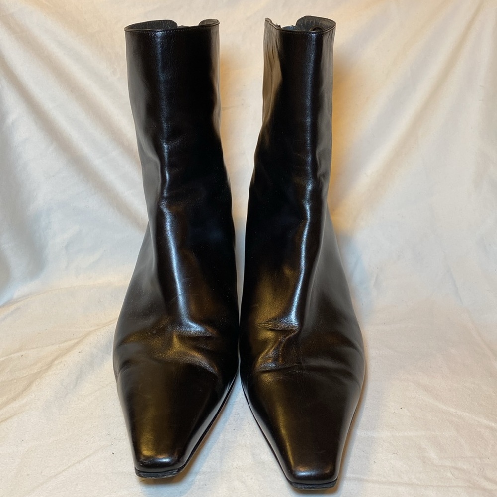 Stuart Weitzman Black Ankle Boots